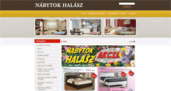 Desktop Screenshot of nabytok-halasz.sk
