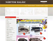 Tablet Screenshot of nabytok-halasz.sk
